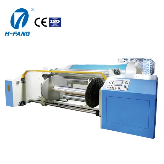 Double Servo Systems High Precision Warping Machine High Speed Heavy Duty Sectional Warping and Beaming Machine