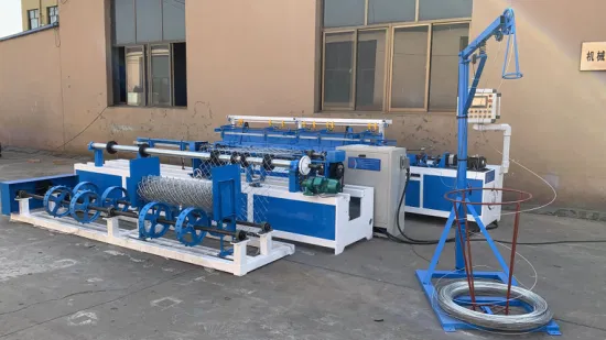 Chain Link Fence Wire Mesh Weaving Machine