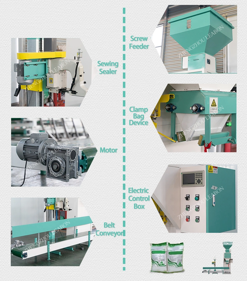 Automatic Weighing Filling Machine Weaving Plastic Bag Packing Machine for Sale