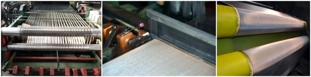 Industrial Fabric Making Finely Wire Mesh Weaving Rapier Loom Machine
