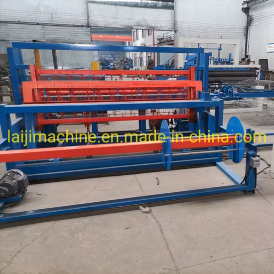 Semi Automatic Crimped Wire Mesh Assembly Fence Net Sieve Screen Weaving Machine