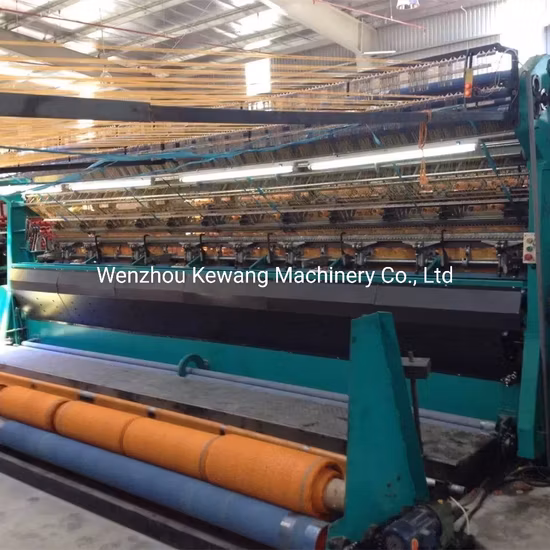 PP/PE Raschel Bag Shade Net Making Warp Knitting Weaving Machine